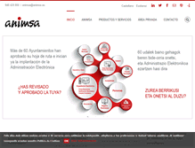 Tablet Screenshot of animsa.es